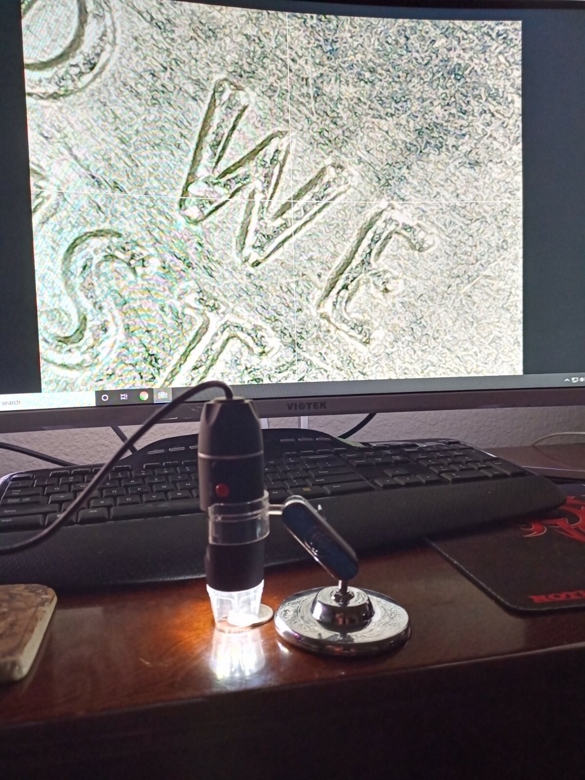 1000X Electronic magnifier Lab Research Biological USB digital microscope w/ LED