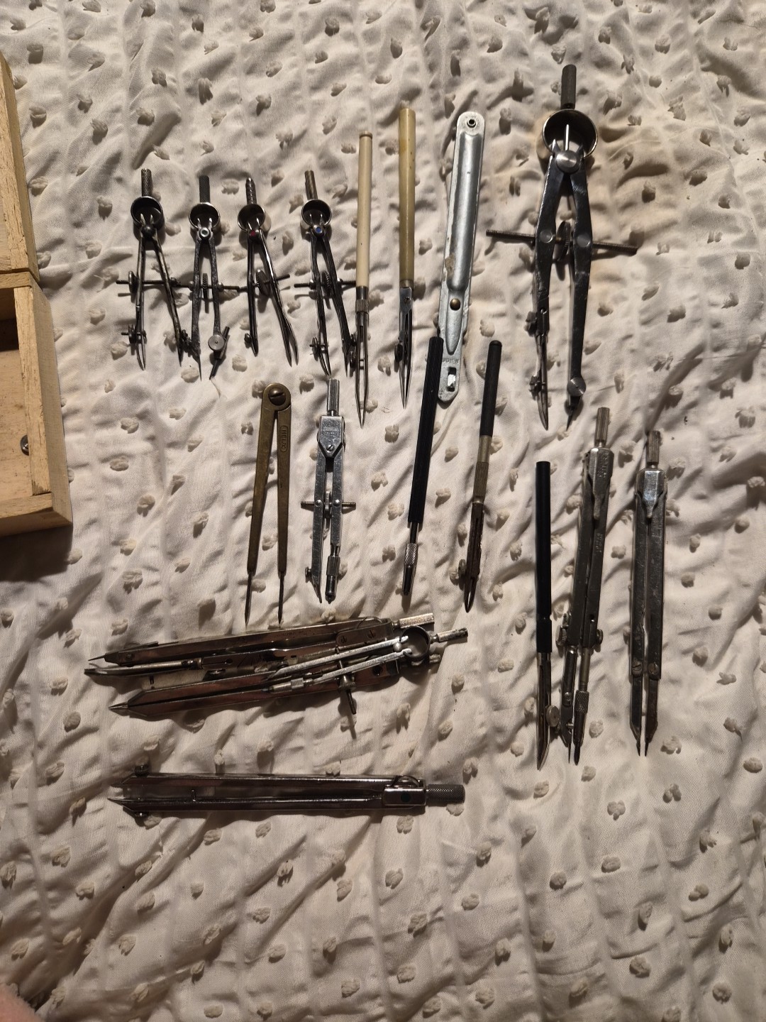 Bundle Precision Tools Scientific Instruments Vintage Lotter Wild France Etc X19