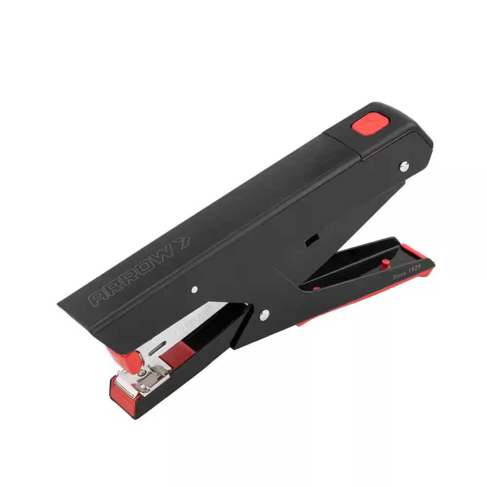 Arrow Plier Stapler, 25-Sheet, Ergonomic Grip, Jam-Resistant-Office, Home, Wareh