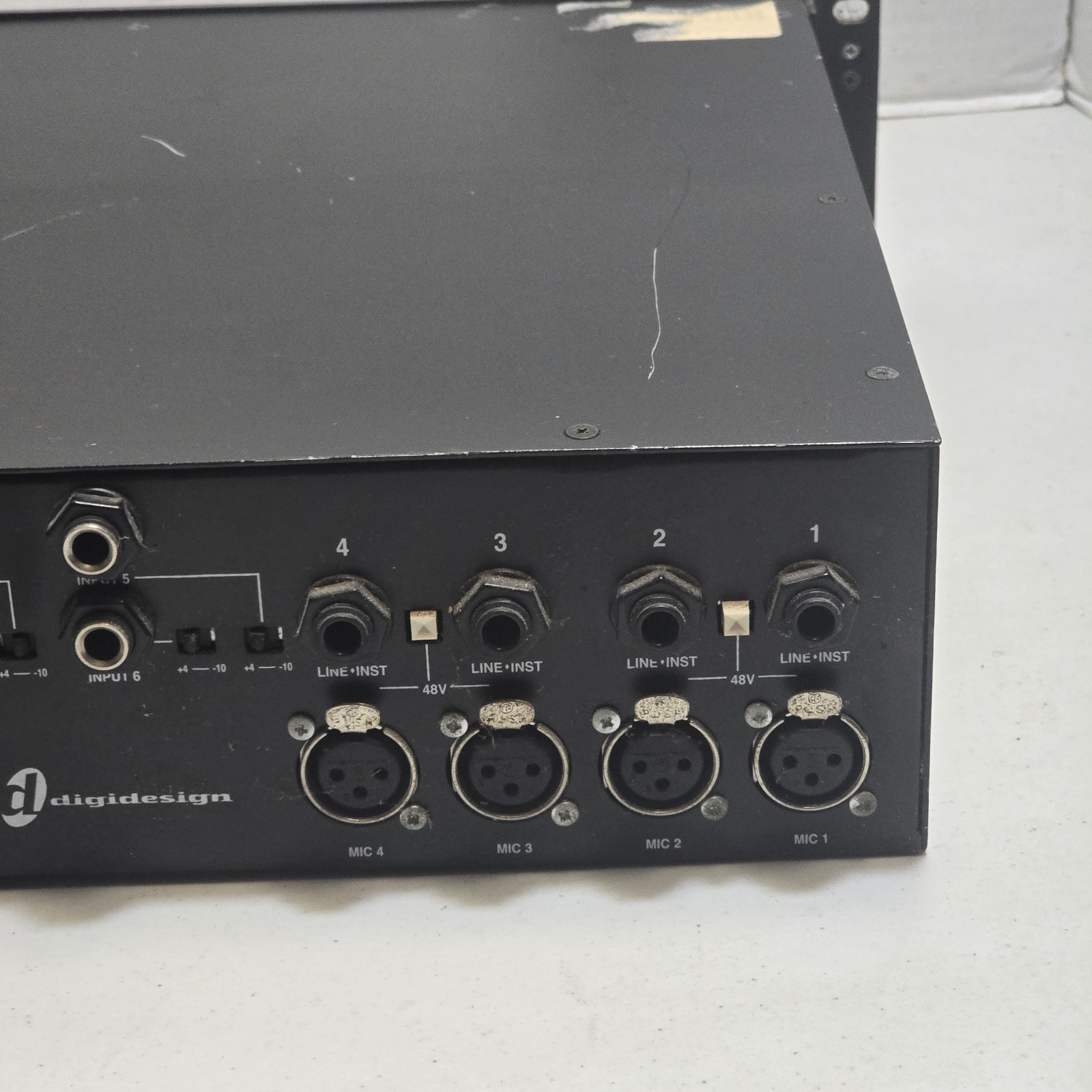 Digidesign Digi 002 Rack Firewire Audio Midi Digital Recording Interface