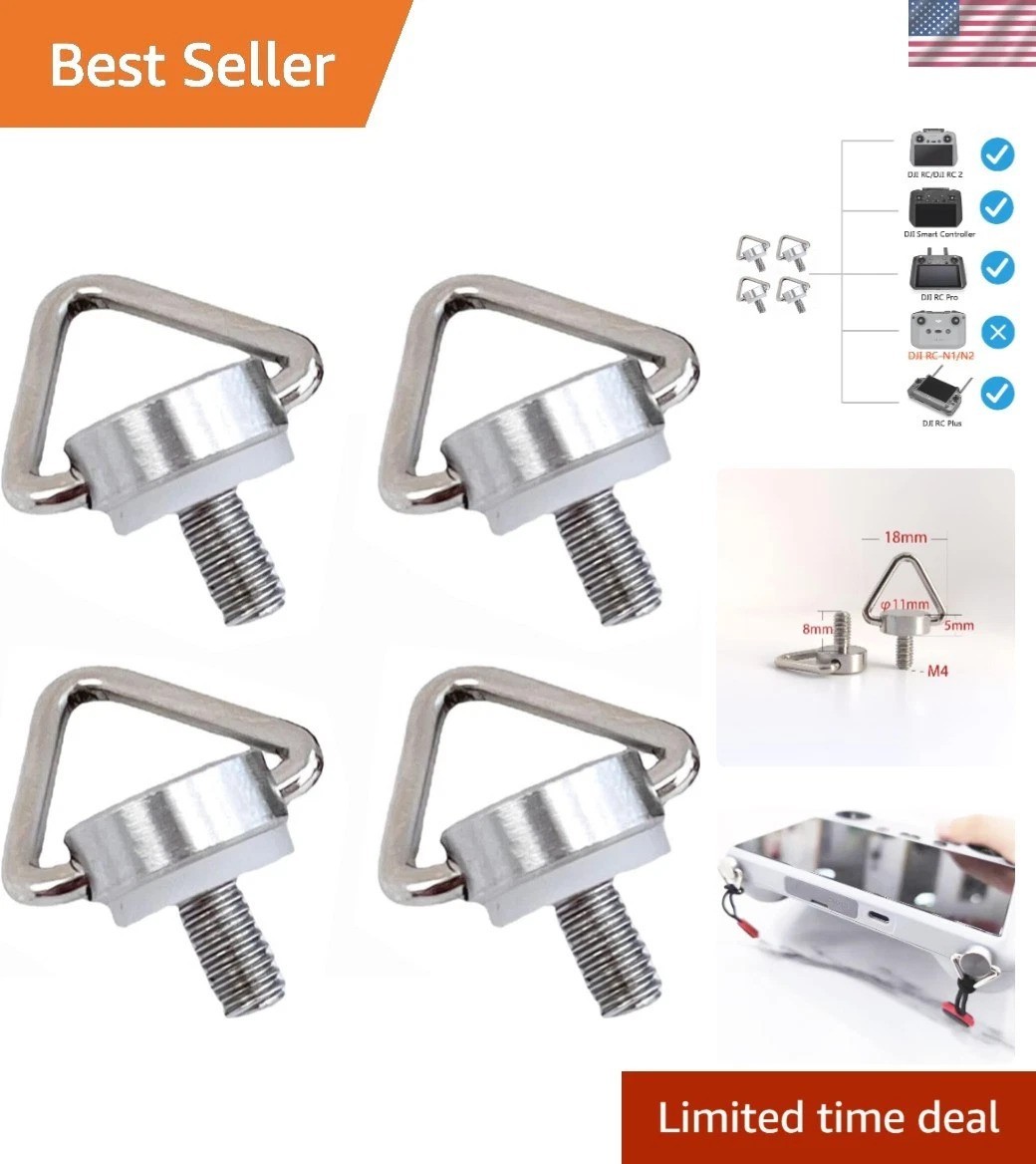Set of 4 Compatible Lanyard Screws for DJI RC 2, Mini 5 Pro & Smart Controller