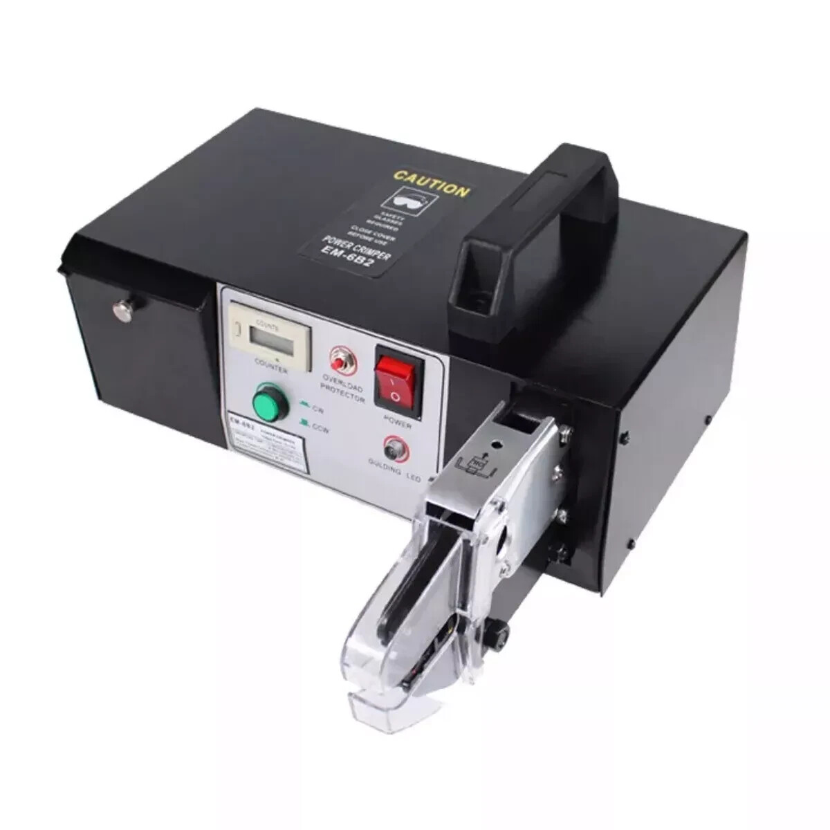 90W 110V 220V Electric Terminal Crimping Machine Crimper Tool+Exchangeable Die