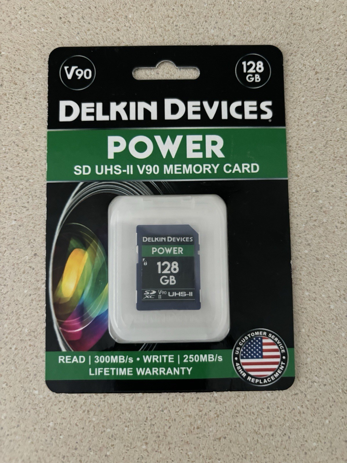 Delkin Devices Power 128GB SDXC UHS-II Memory Card - BRAND NEW