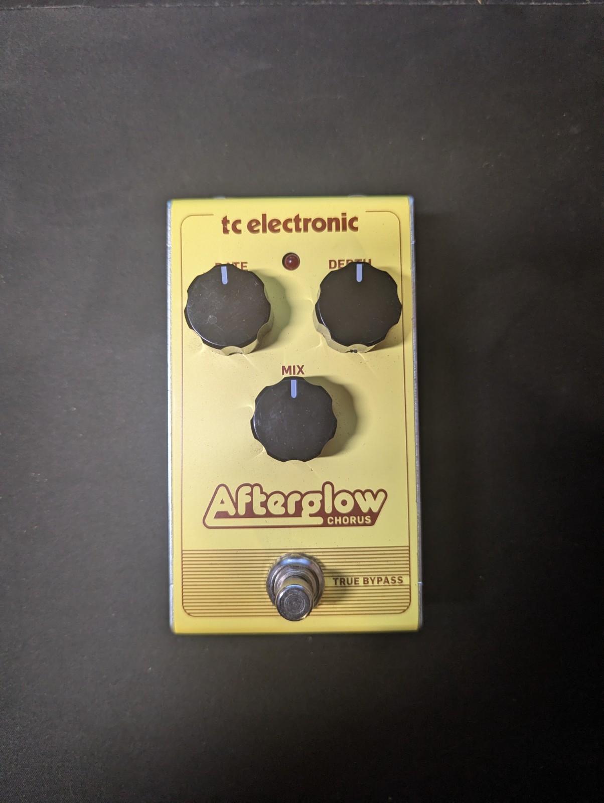 TC Electronic Afterglow Analog Chorus True Bypass Effect Pedal (Tested/Working)