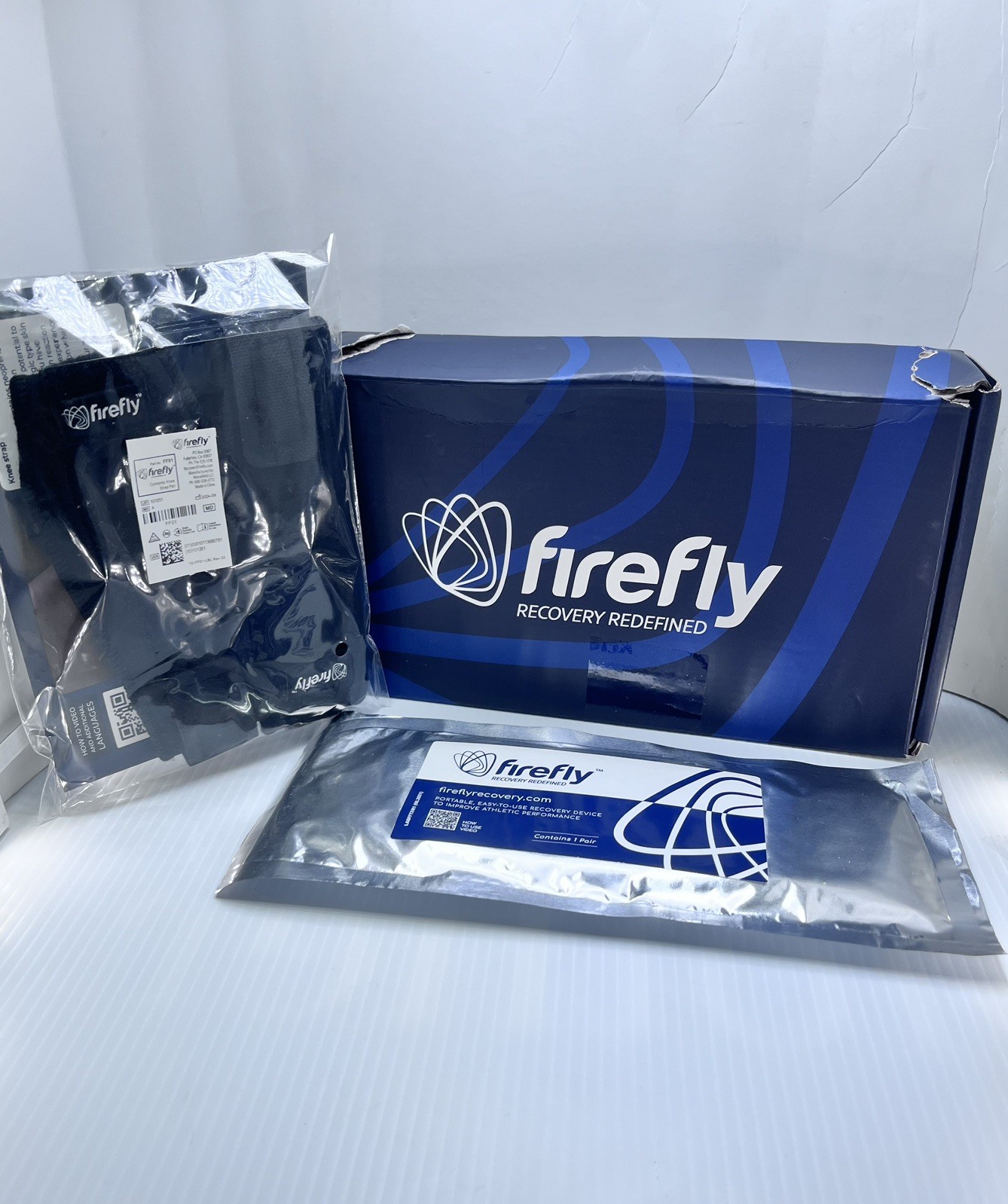 Firefly Recovery Device with Accessory Knee Straps and OnPulse Technology NEW!