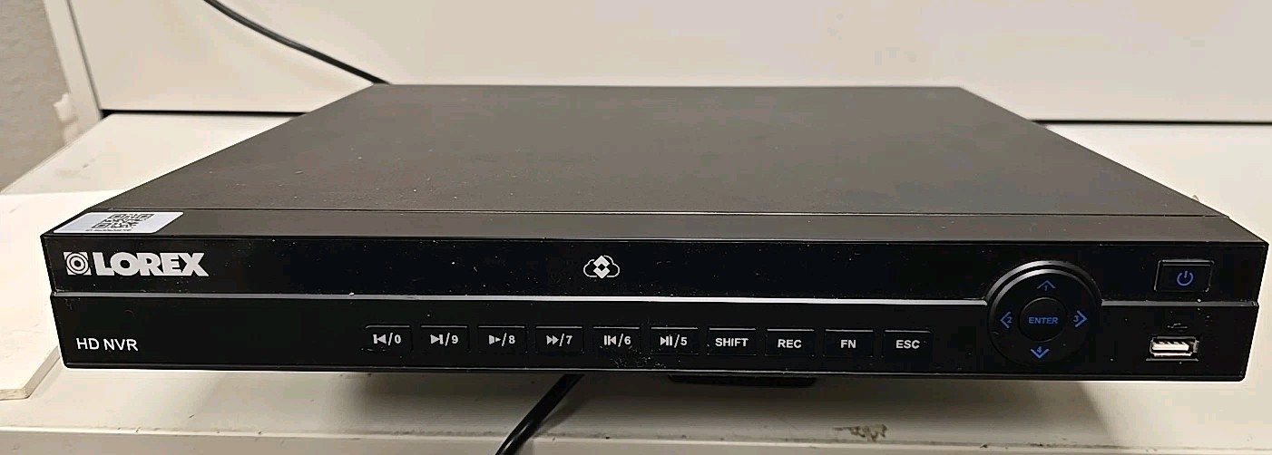 Lorex NR808-N home security DVR NVR - tested and working!
