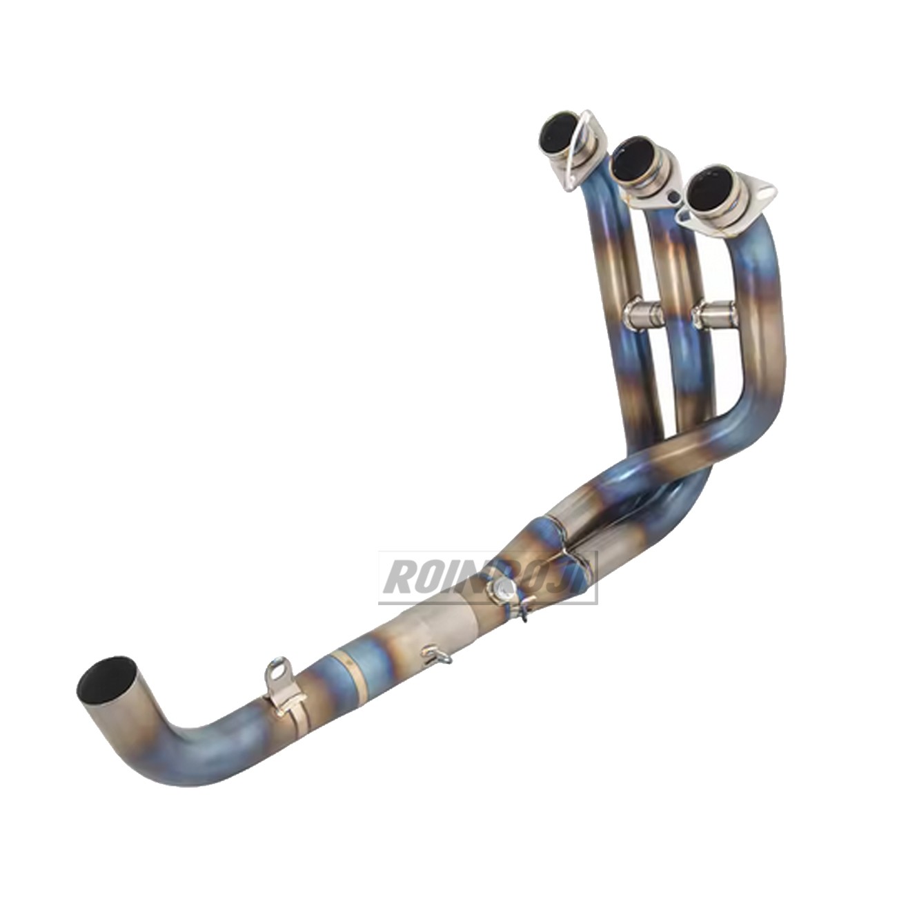 Slip For Triumph Daytona 675R 2006-2008 Exhaust Tips Header Titanium Link Pipe