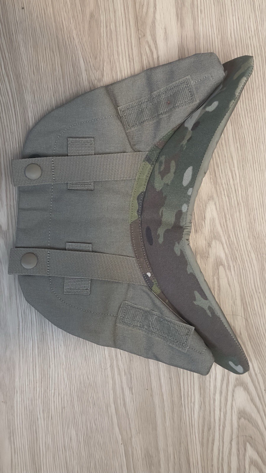 Us Army Neck Protector Yoke/collar Front Assembly Ocp Multicam Medium