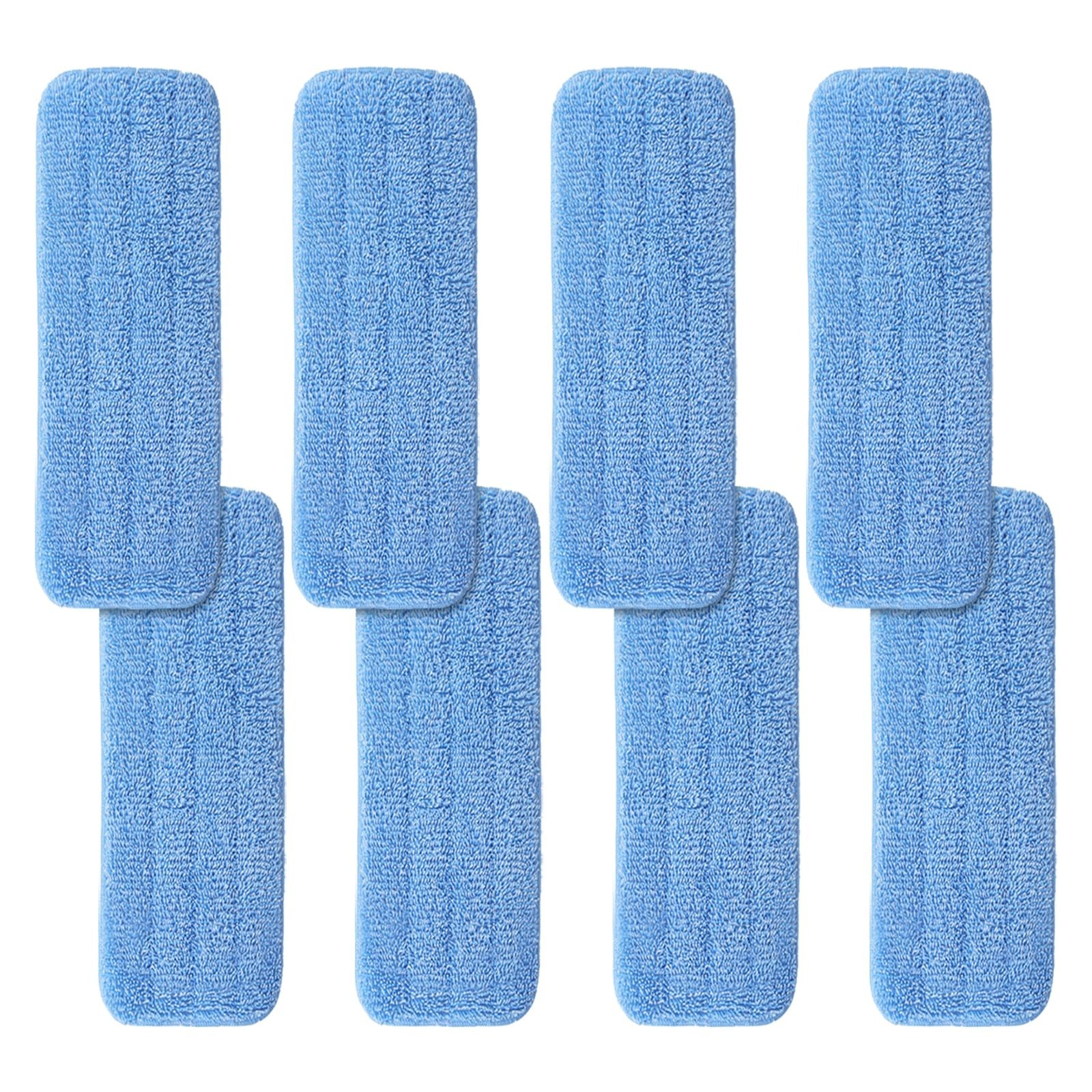 12" Microfiber Pad for Rubbermaid Commercial 12 Inch Mop Head - 8 Pack Replac...