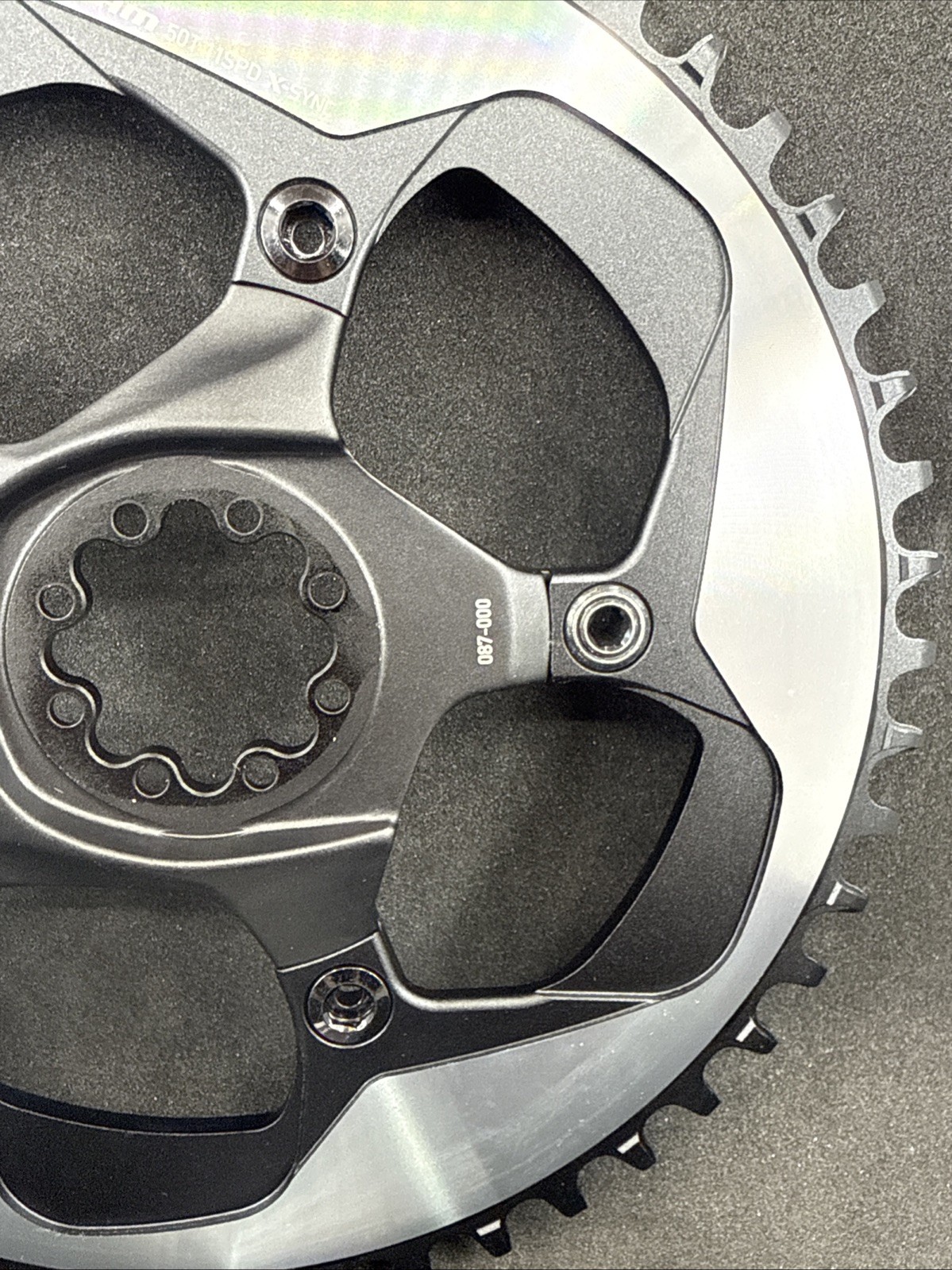 SRAM 50t X-Sync 11-speed Chainring & Direct Mount 8-Bolt Spider & Mounting Bolts