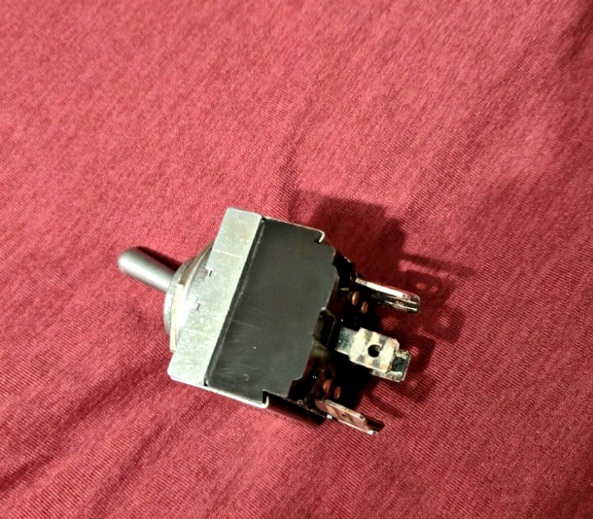 Eaton Toggle Switch 8966K80, 20A 250VAC, nice condition!