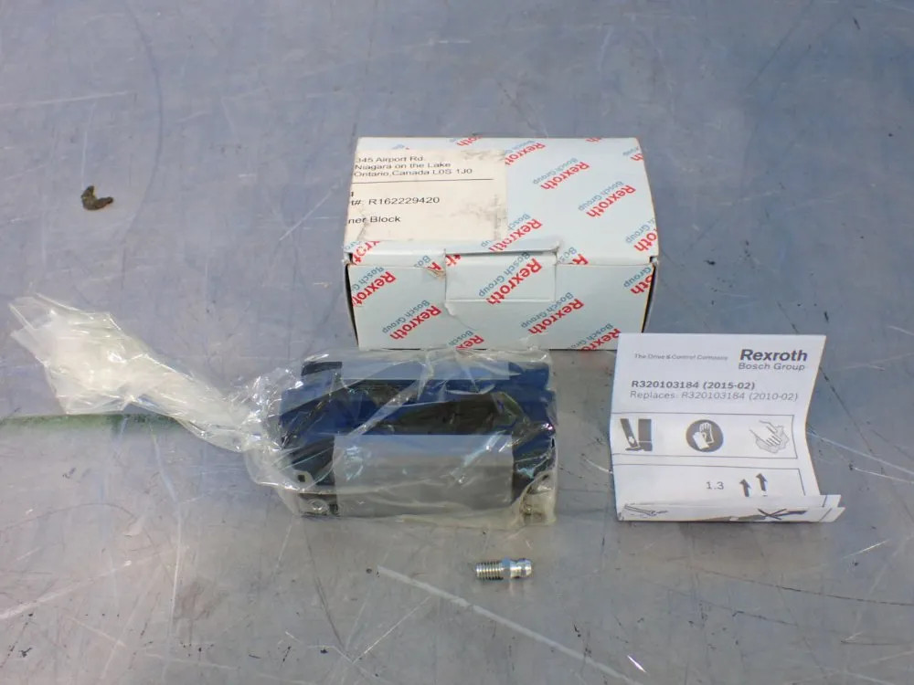 REXROTH RUNNER BLOCK R162229420