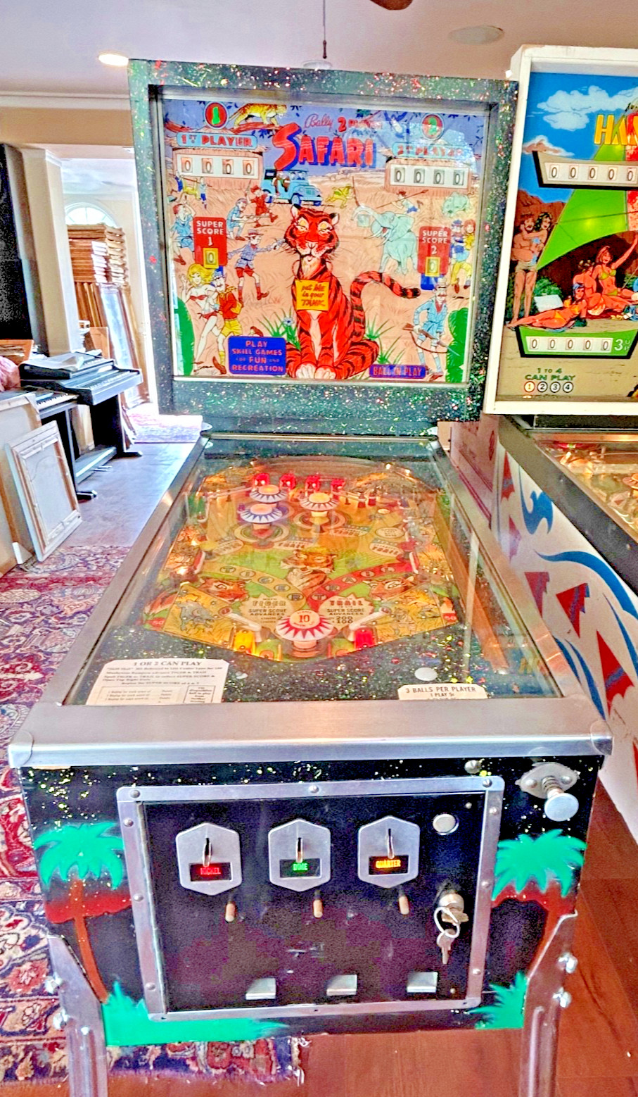 Bally Safari Pinball Machine