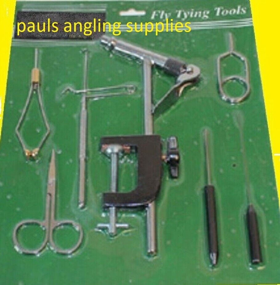 Bob Church Fly Fishing Tying Tool Kit / Set All Tools Included FA105-BC
