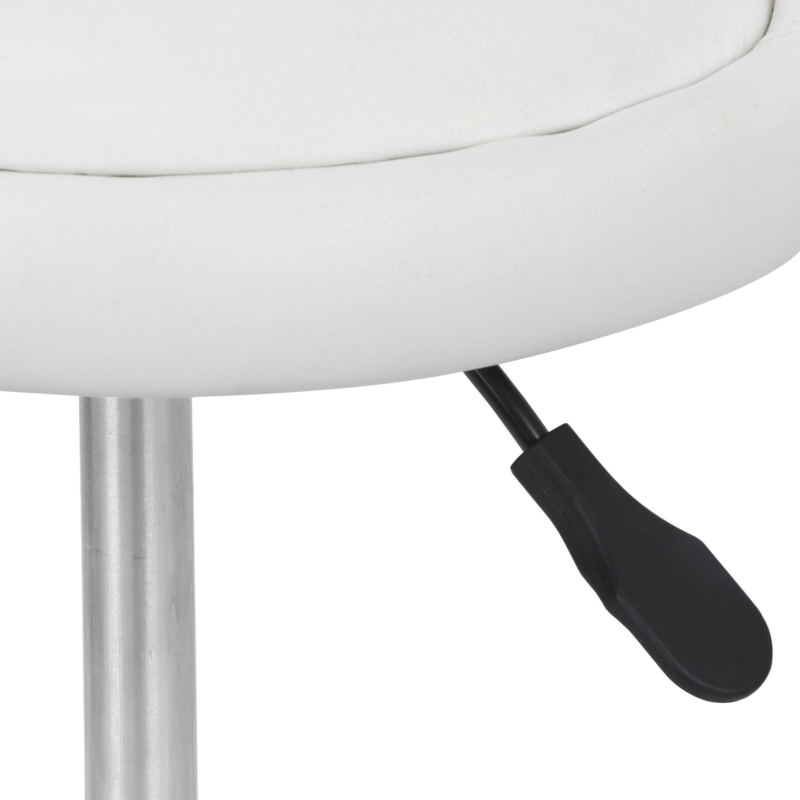 2X Adjustable Height Hydraulic Rolling Swivel Stool Spa Salon Chair w/Back Rest