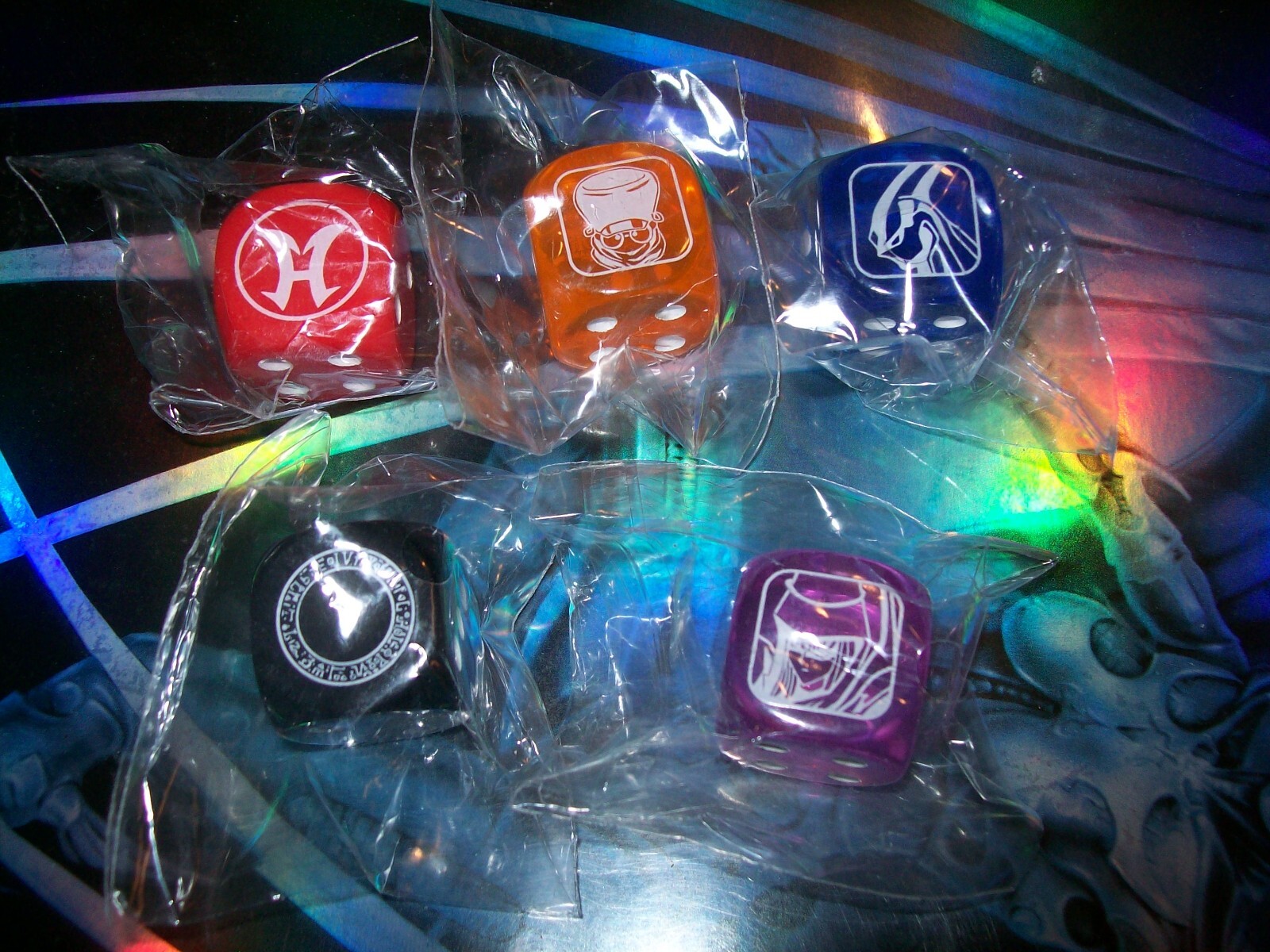 5 Sealed Dice Set Legendary Duelists Season 3 LDS3 Yu-Gi-Oh!