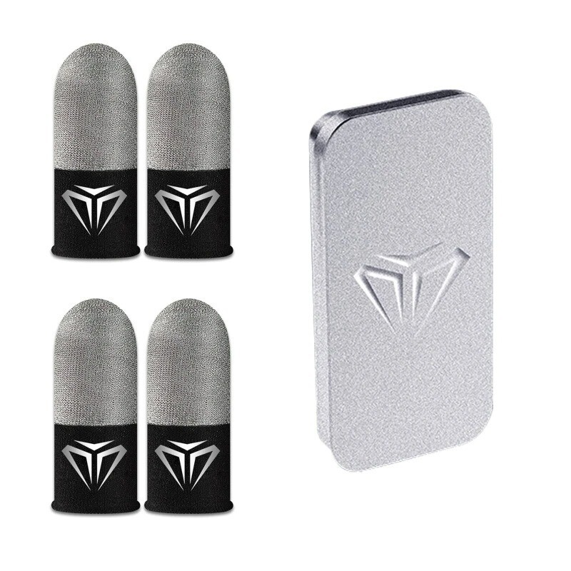 2 pares Dedales Para Dedos Gamer Guantes Para Dedos Gamer Freefire Garena NEWW