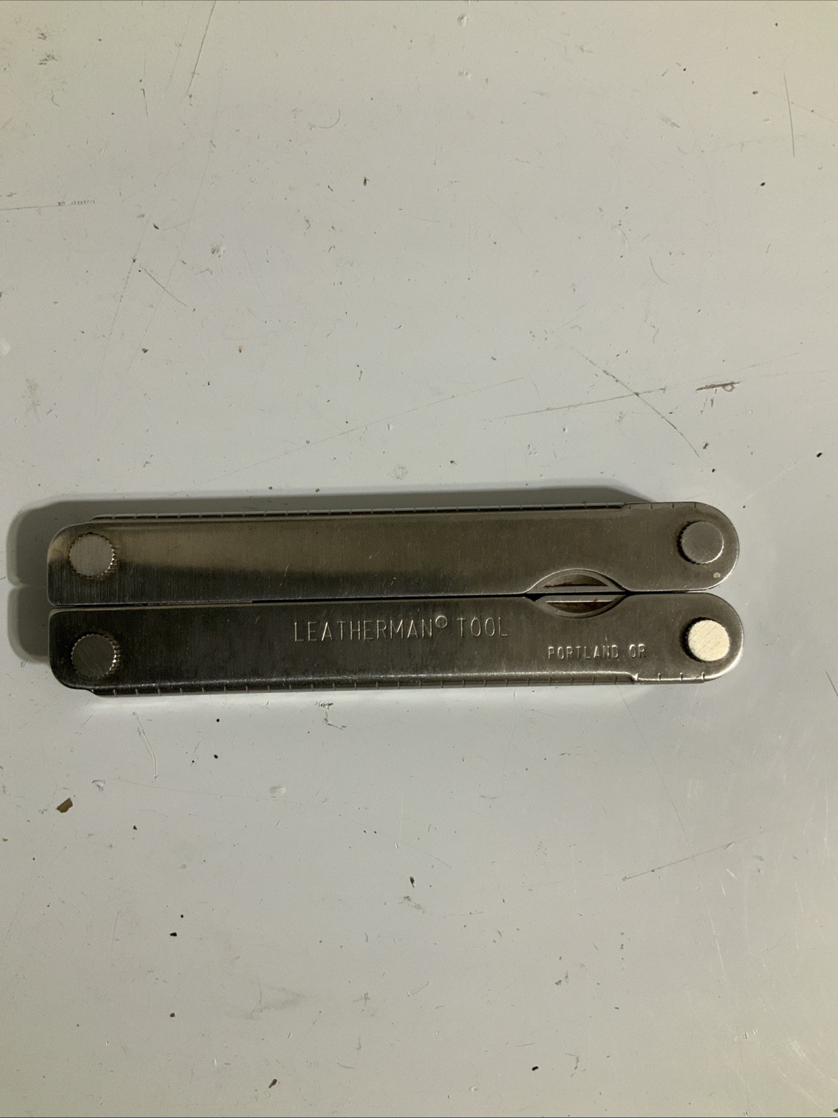 VTG Original Leatherman Tool 4" Multi-Tool Portland, OR USA VERY NICE