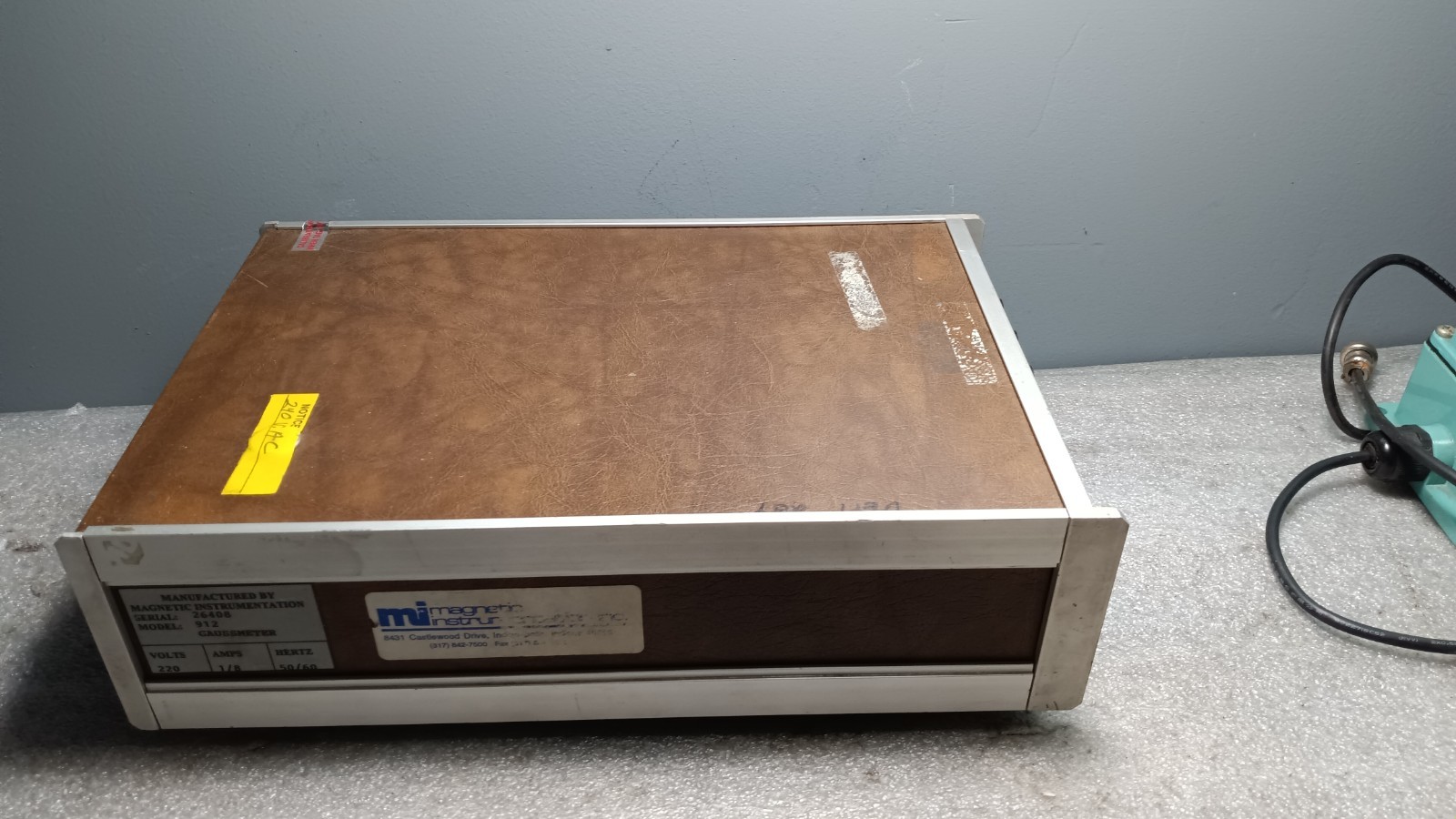 RFL Industries 912 GaussMeter / Magnetometer 220V