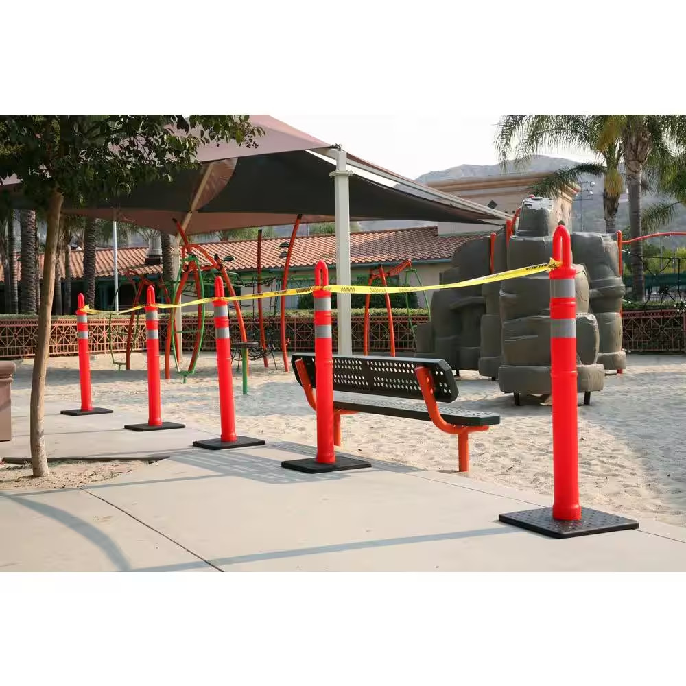 42 In. Orange Portable Delineator
