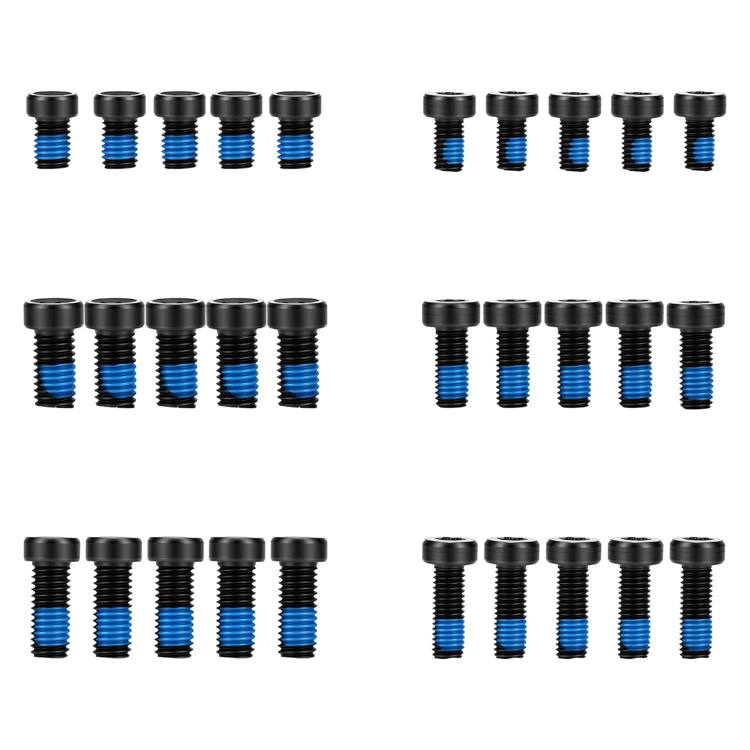 Gunsmithing Screw Set, #6-48 & #8-40 Screws (6-10mm) | for Optics Mounting, Rail