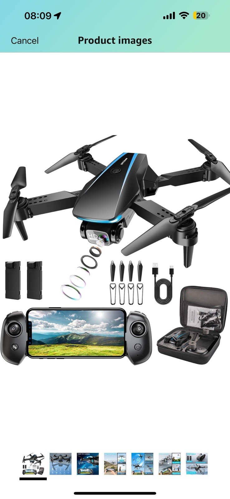 Drone with camera