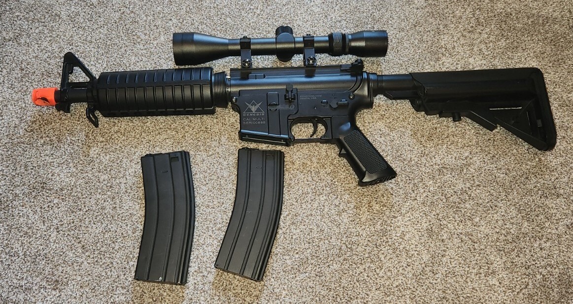 Echo1 Genesis M4 Commando Carbine Combat AEG Airsoft Rifle