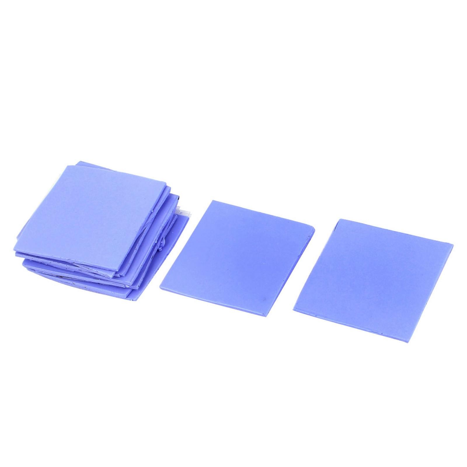 10 Pack 30x30x1mm Highly Efficient Thermal Conductive Pad for CPU GPU Cooler