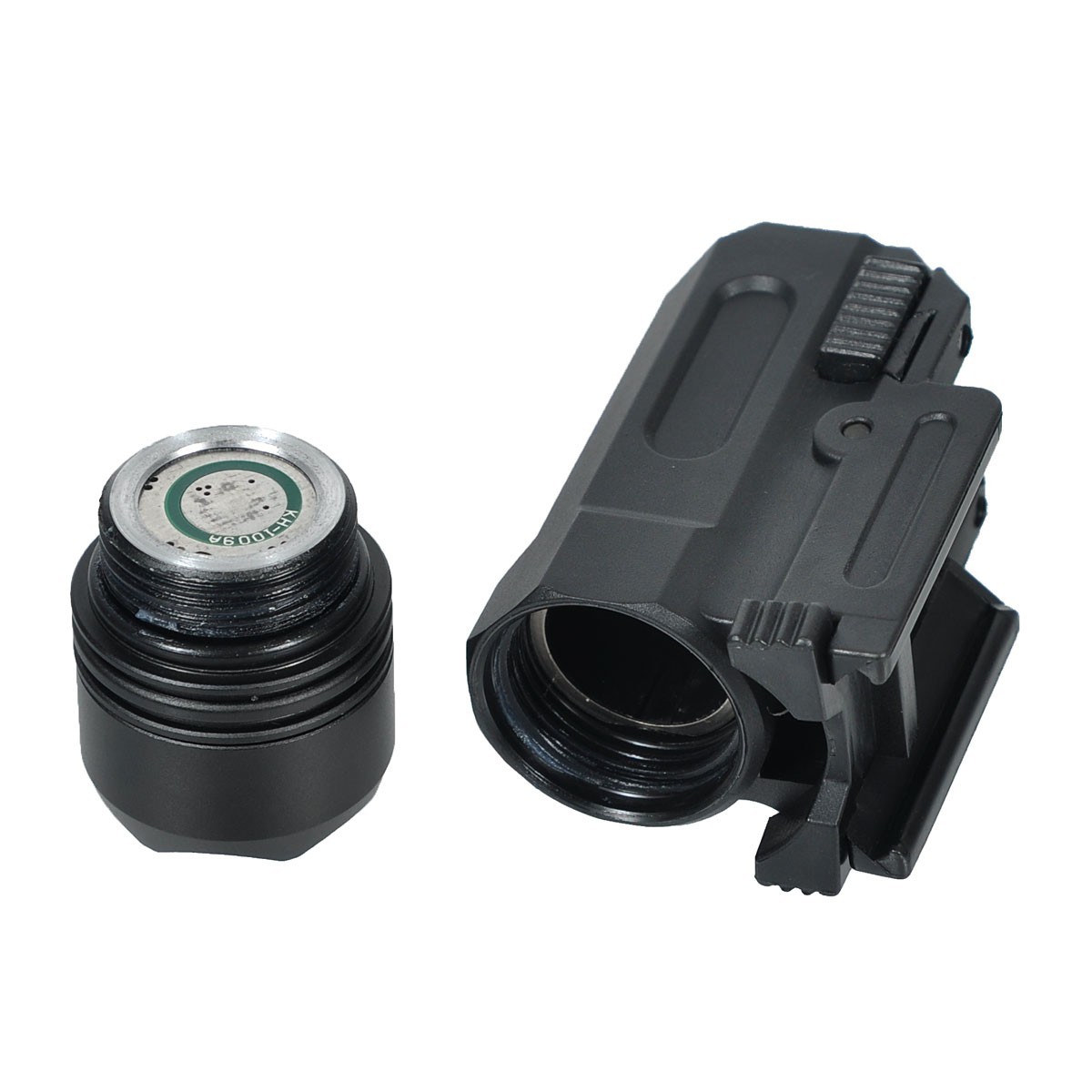Tactical Pistol Flashlight LED White Light 20mm Picatinny Rail Mount For Glock