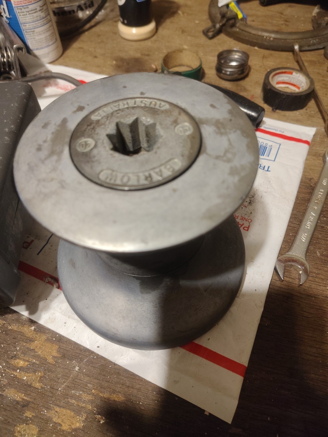 Barlow 20 Single Speed Alloy Winch