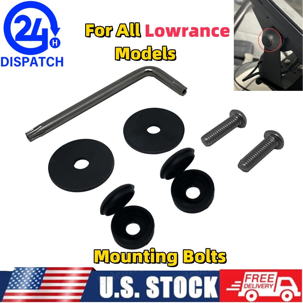 Tamper Resistance Gimbal Mounting Bolts Kit Theft Deterrent For All Lowrance