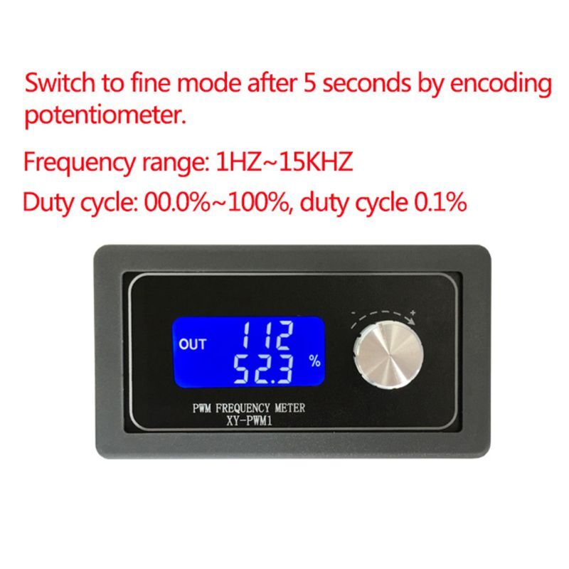 XY-PWM1 Signal Generator Module Adjustable PWM Pulse Frequency Duty Cycle Square