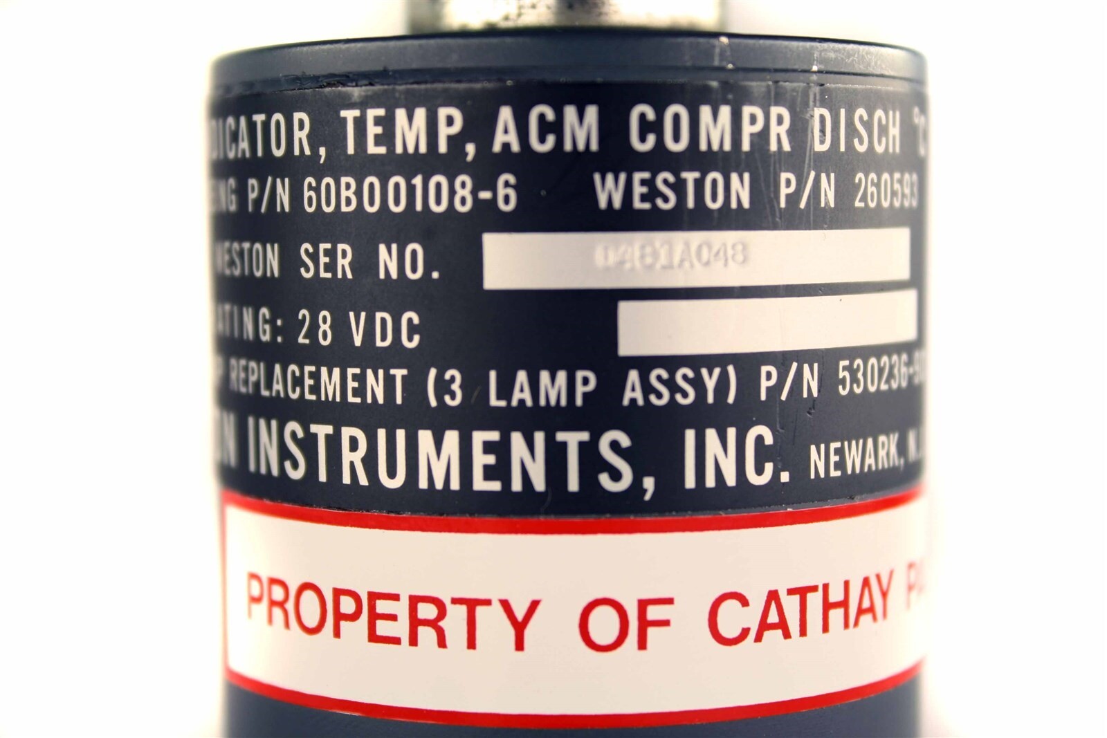 Boeing 747 ACM Comp Discharge Temp Indicator 260593