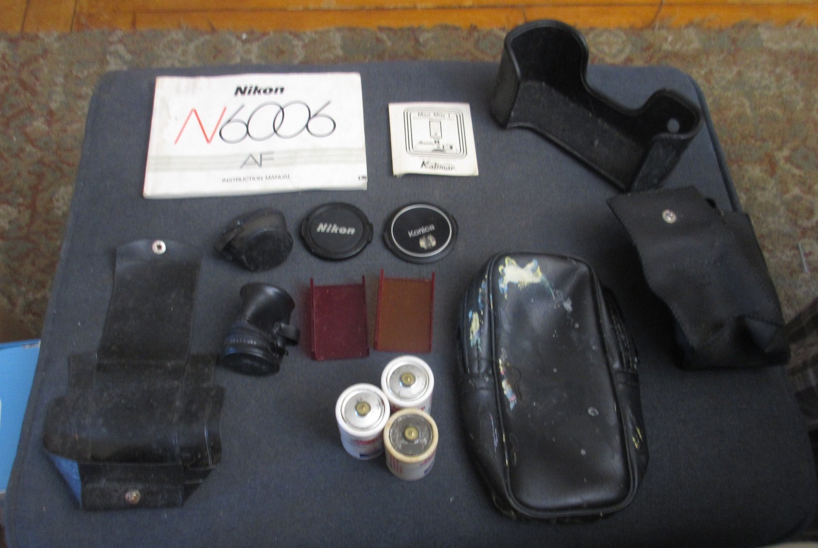 Assorted Camera Items - LOOK CLOSELY AT PICTURES !!!