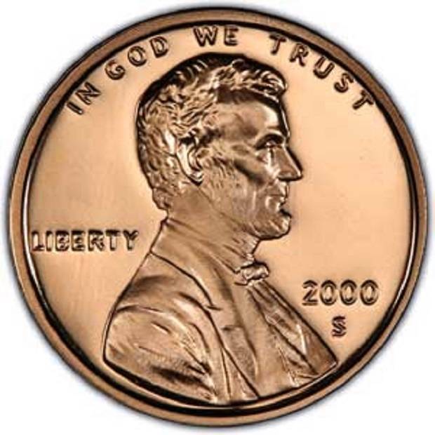 2000-S   PROOF CENT