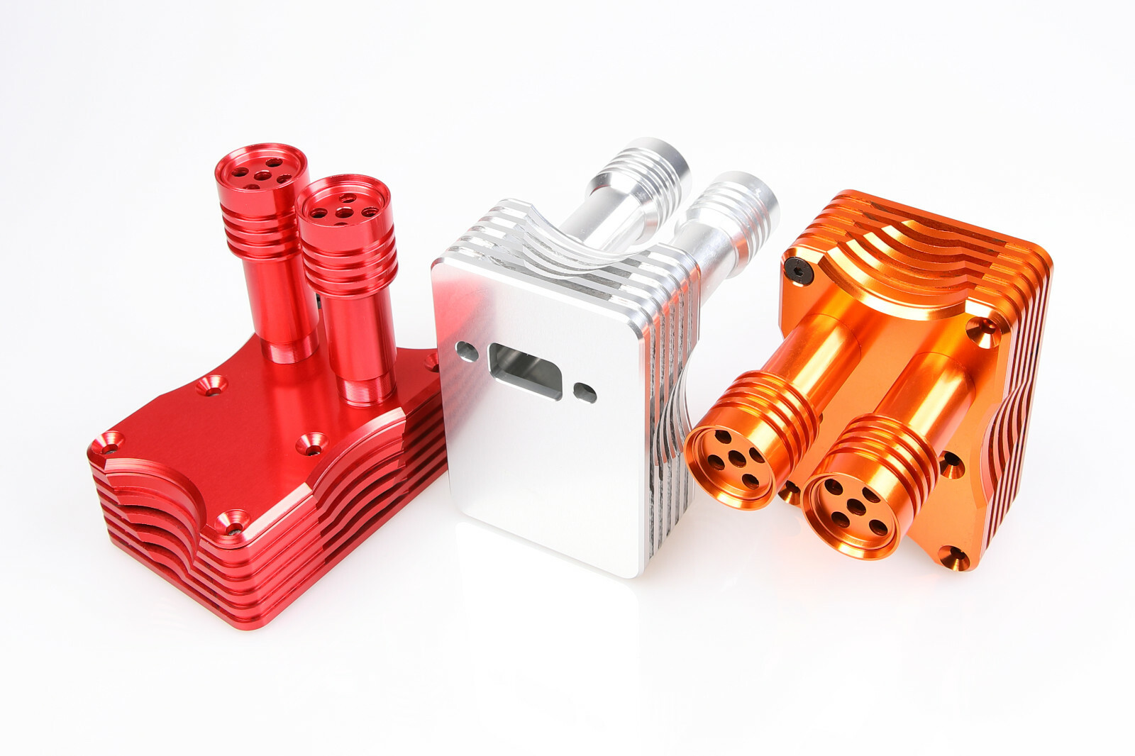 GTB Metal RC 1/5 Car Integrated Exhaust Pipe Box for HPI Baja KM RV 5B SS 5T 5SC