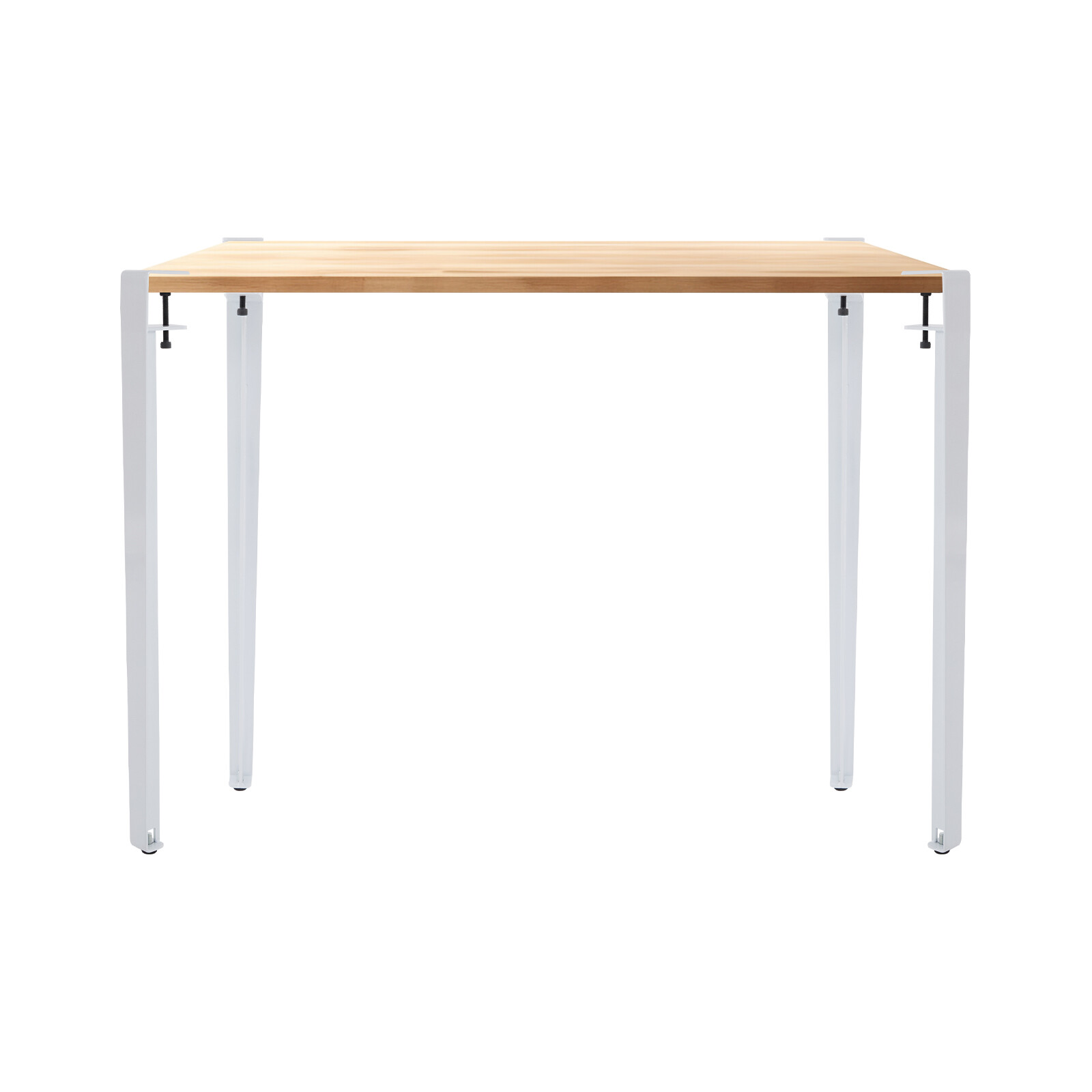 4pcs Adjustable Table Legs, Table Clamp Legs, F-shaped Table Legs White