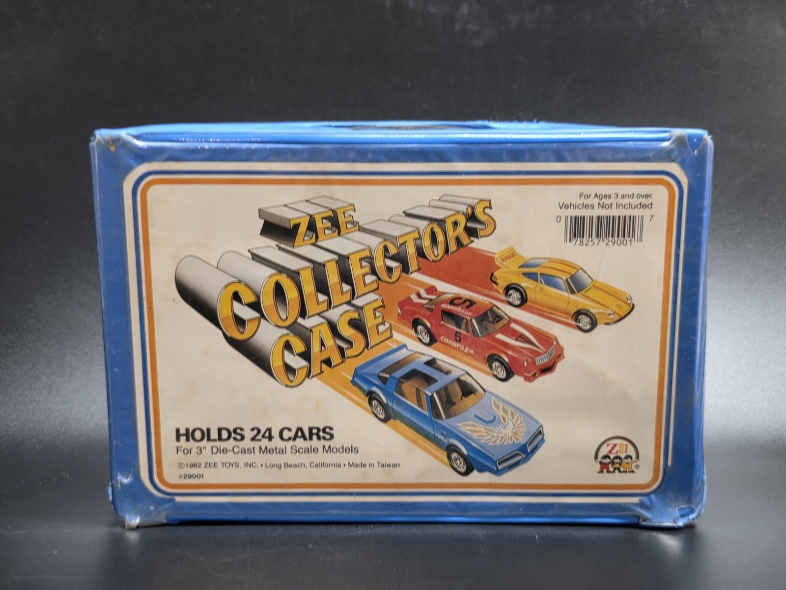 1982 Zee Toys Zee Collector's Case - Holds 24 Cars - Complete with Trays