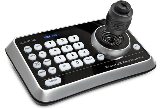 Marshall VS-PTC-200 Compact PTZ Joystick Camera Controller RS232/RS422 Interface