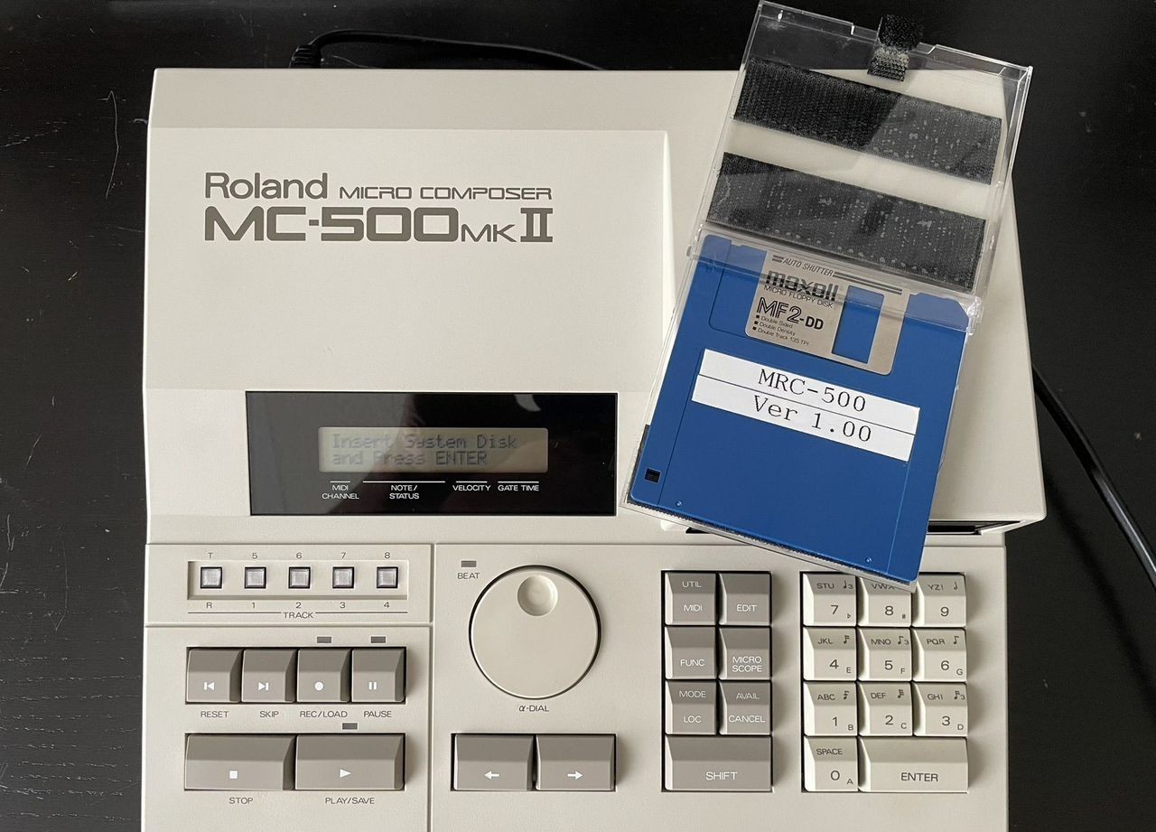 Vintage 1980s Roland MC-500 Micro Composer