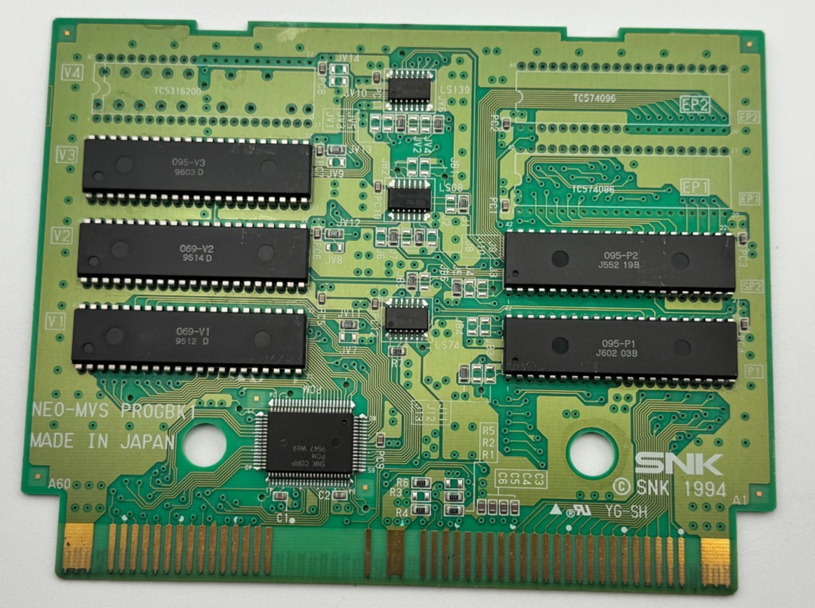 US Seller - Real Bout Fatal Fury MVS • Neo Geo • SNK - Tested & Working