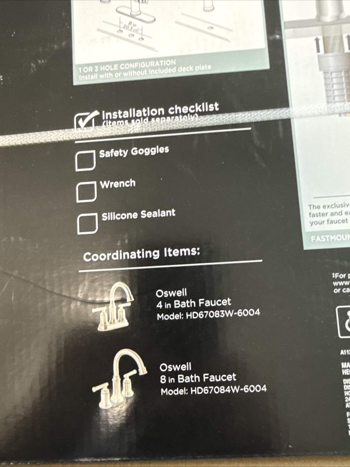 kitchen faucet , New, Glacier Bay, Stainless Steel