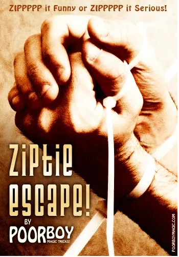 Zip Tie Escape- Magic-Escape Artist- Houdini