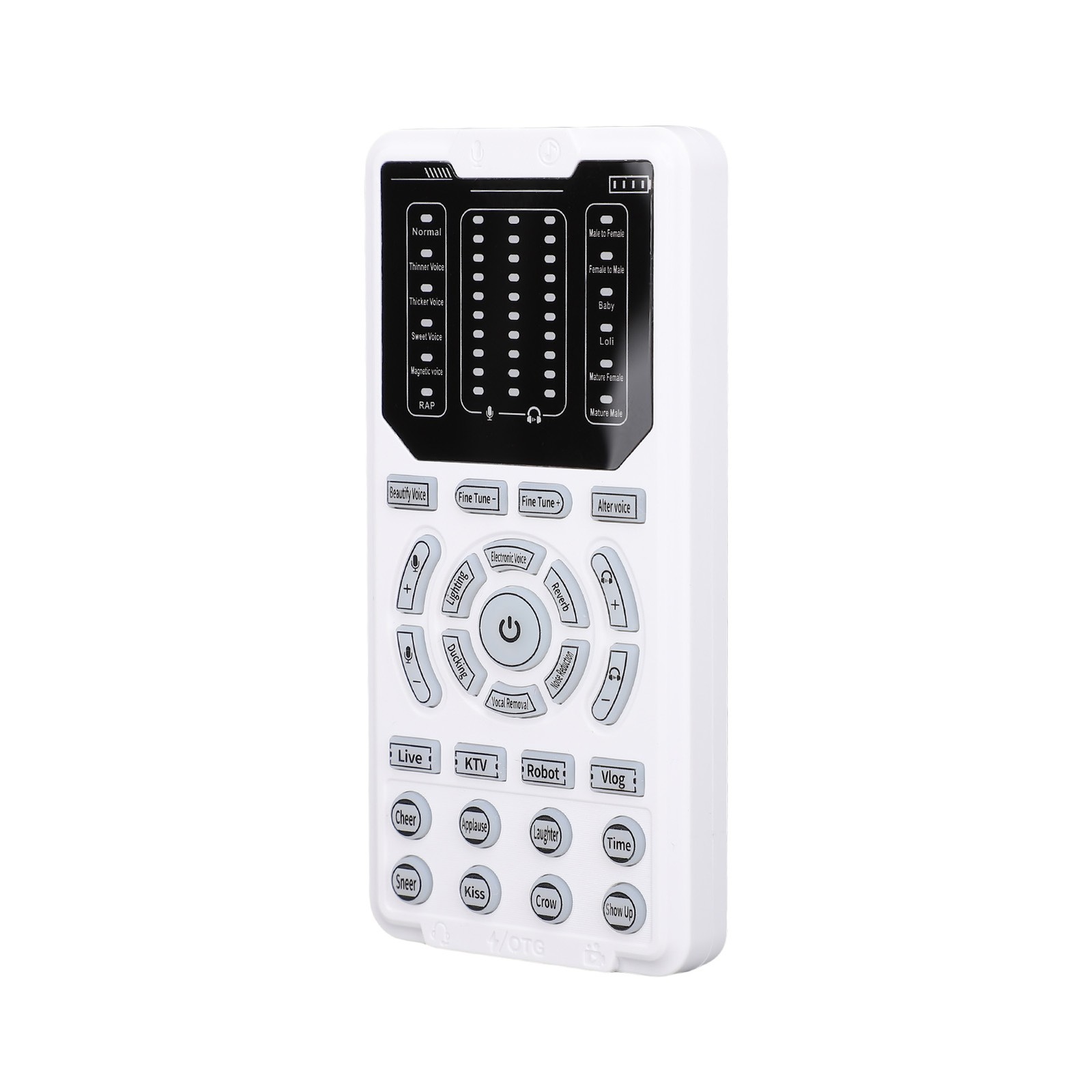 Voice Changer Portable Voice Changer Device With Headphone Microphone 15 RUWE