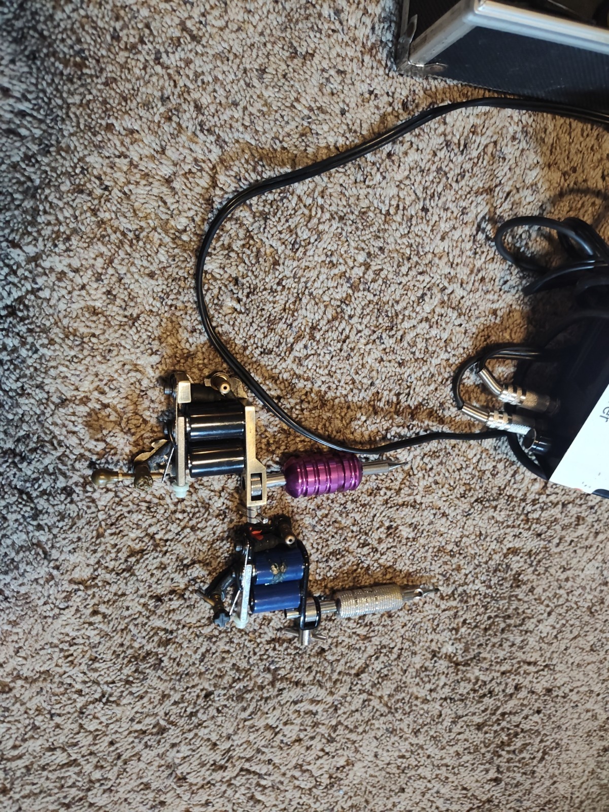 Complete Tattoo Machine 4 Guns And Misc