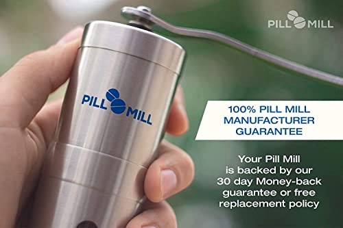 Pill Mill Pill Crusher - Crushes Multiple Tablets To A Fine Powder - M