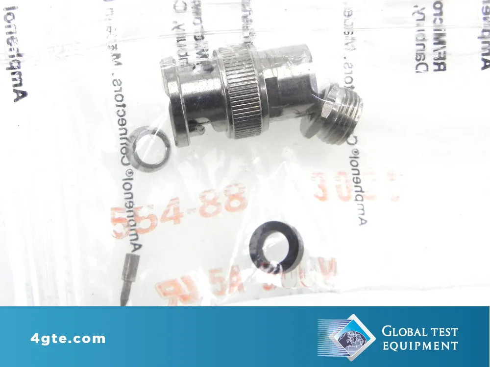 Amphenol 554-88 3025 BNC (M) UG-88/U 50 Ohm Lot of 2