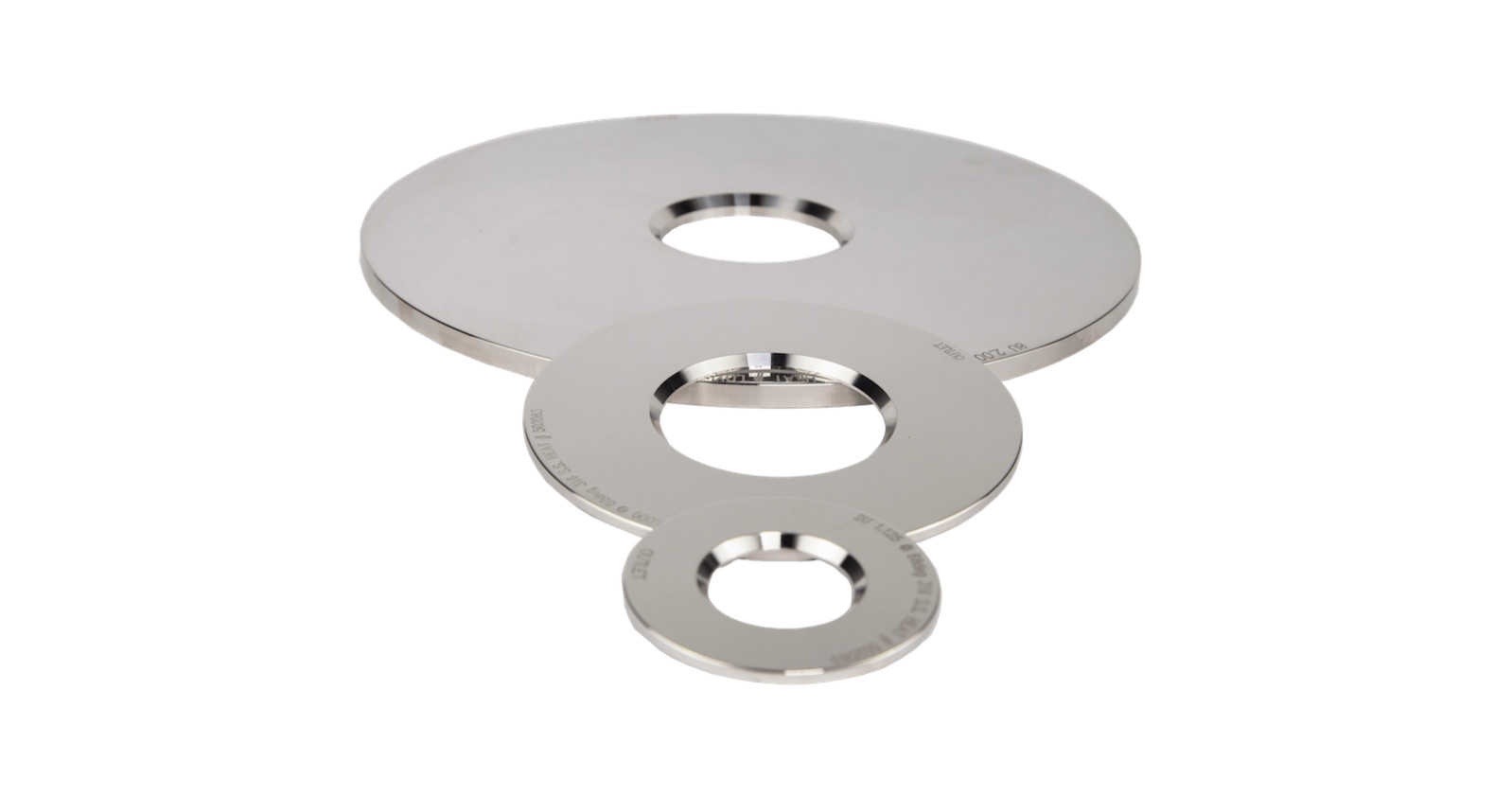 6" Universal Orifice Plate Stainless Steel  6.437" OD x 1.125" ID x 0.125" Thick
