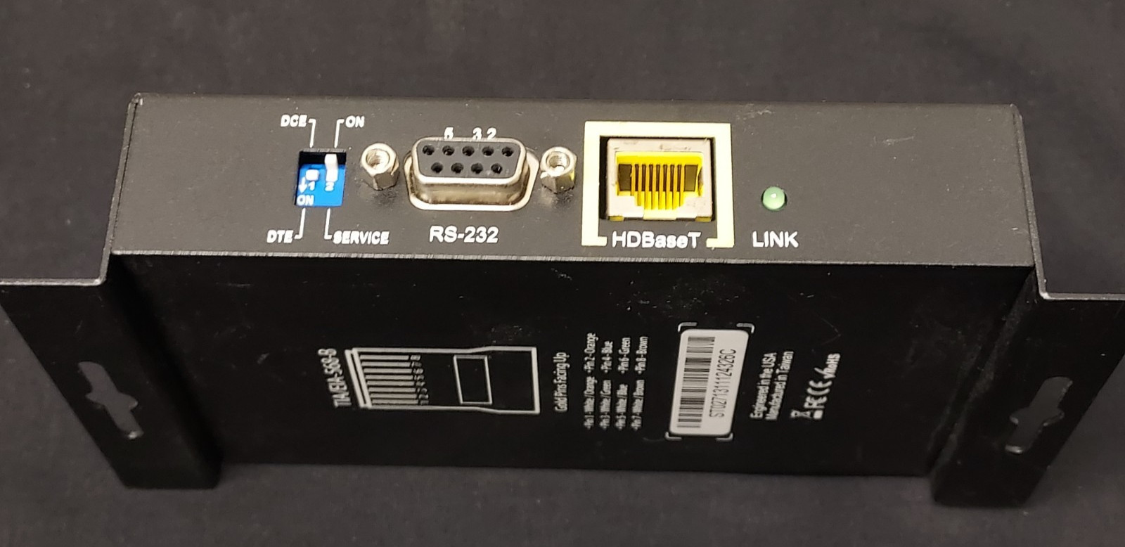 Binary B-500-EXT-230-RS HDMI Balun Transmitter No Power Adapter