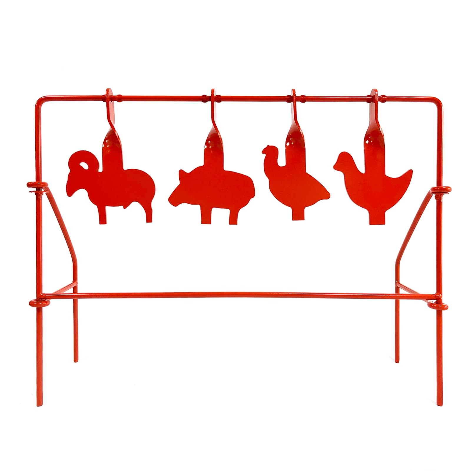 Atflbox Bb Gun Target Animal Silhouette Heavy Metal Spinning Pellet Airsoft